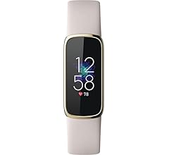 極美品】Fitbit LUXE LUNAR WHITE/SOFT GOLD